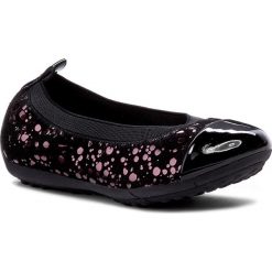 Baleriny GEOX - J Piuma Bal B J62B0B 0JSHH C9999 Black. Czarne baleriny dziewczęce Geox, ze skóry ekologicznej. W wyprzedaży za 149.00 zł.