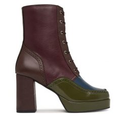 Botki Fly London. Botki damskie Fly London, bez obcasa, na słupku, bez zapięcia. Za 1,109.00 zł.