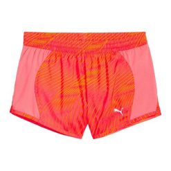 Spodenki do biegania damskie PUMA Run Favorite AOP Velocity 3". Brązowe spodenki sportowe damskie Puma, na lato, l, bez wzorów, z materiału, do biegania. Za 169.99 zł.