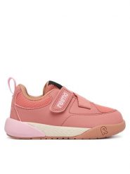 Reima Sneakersy Kirrus 5400006A Różowy jasny. Czerwone buty sportowe dziewczęce Reima, ze skóry, bez zapięcia. Za 319.99 zł.