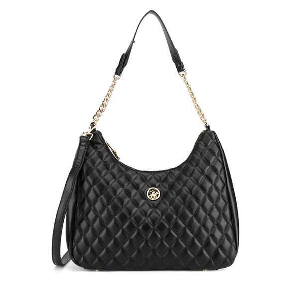 Torebka Beverly Hills Polo Club. Czarne torebki klasyczne damskie Beverly Hills Polo Club, bez dodatków. Za 249.99 zł.
