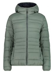 Cmp Kurtka pikowana w kolorze zielonym rozmiar: 38. Zielone kurtki damskie CMP, bez wzorów, bez kaptura. Za 202.03 zł.