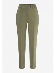 More & More Spodnie w kolorze khaki rozmiar: 42. Brązowe spodnie materiałowe damskie More & More, bez wzorów, z materiału. Za 118.84 zł.