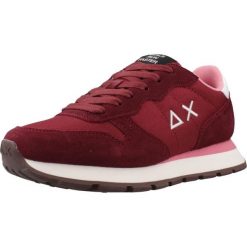 Buty SUN68 ALLY SOLID Bordeaux. Czerwone obuwie trekkingowe damskie SUN68, z materiału, bez zapięcia. Za 272.99 zł.