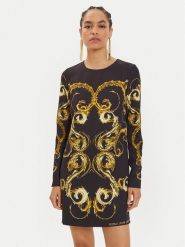 Versace Jeans Couture Sukienka codzienna 77HAO9P1 Kolorowy Regular Fit. Sukienki damskie Versace Jeans Couture, bez wzorów, z jeansu, bez ramiączek. Za 859.99 zł.