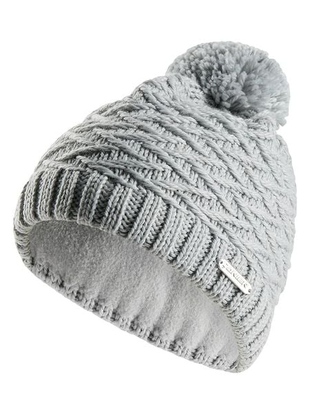 Zanier Czapka "Sport Chic" w kolorze szarym rozmiar: onesize. Szare czapki damskie Zanier, bez wzorów, z polaru. Za 78.99 zł.