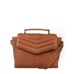 Cowboysbag Torebka Cowboysbag brązowy - skóra Torebki 1 ct Damski. Brązowe torebki klasyczne damskie Cowboysbag, z materiału, na ramię, bez dodatków. Za 512.99 zł.