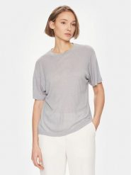 DAY BIRGER ÉT MIKKELSEN T-Shirt Parry 100422 Szary Regular Fit. Szare t-shirty damskie DAY Birger et Mikkelsen, xs, bez wzorów, z bawełny, bez kołnierzyka. Za 249.99 zł.