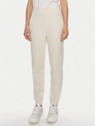 Calvin Klein Spodnie dresowe Micro Logo K20K206632 Écru Regular Fit. Spodnie dresowe damskie Calvin Klein, l, bez wzorów, z bawełny. Za 309.99 zł.