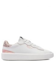 Pepe Jeans Sneakersy Dobbie Seal PLS00006 Biały. Białe obuwie sportowe damskie Pepe Jeans, z jeansu, bez zapięcia. Za 289.99 zł.