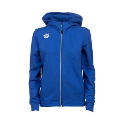 Bluza damska Arena Team Hooded Jacket Panel z kapturem. Niebieskie bluzy damskie Arena, xs, bez wzorów, z bawełny, z kapturem. Za 381.50 zł.