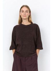 Soyaconcept Sweter "Orlean" w kolorze ciemnobrązowym rozmiar: XL. Brązowe swetry klasyczne damskie Soyaconcept, xl, bez kołnierzyka. Za 164.95 zł.
