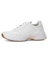 Gabor Skórzane sneakersy w kolorze białym rozmiar: 39. Białe obuwie sportowe damskie Gabor, ze skóry, bez zapięcia. Za 224.52 zł.