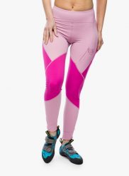 Legginsy wspinaczkowe dmaskie La Sportiva Mynth Leggings. Czerwone legginsy damskie La Sportiva, l, bez wzorów. Za 324.49 zł.