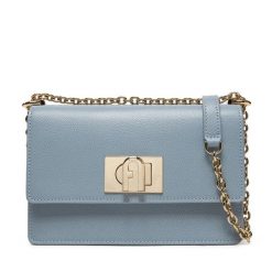 Torebka Furla. Szare torebki wieczorowe damskie Furla, bez wzorów, bez dodatków. Za 1,029.00 zł.