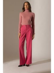 Perfect Cashmere Kaszmirowy golf w kolorze jasnoróżowym rozmiar: XL. Różowe golfy damskie Perfect Cashmere, xl, bez wzorów, z kaszmiru, bez ramiączek. Za 259.13 zł.