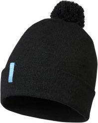 Czarna czapka zimowa Elevate unisex Olivine Grs z recyklingu. Czarne czapki damskie Erima, na zimę, bez wzorów, z elastanu. Za 95.99 zł.
