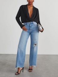 Milan Kiss Bluzka w kolorze czarnym rozmiar: M. Czarne bluzki damskie Milan Kiss, m, bez wzorów, bez kołnierzyka, bez ramiączek. Za 130.99 zł.