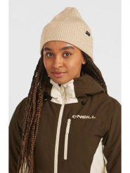 O'Neill Czapka beanie w kolorze beżowym rozmiar: onesize. Brązowe czapki damskie O'Neill, bez wzorów. Za 118.56 zł.