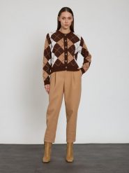 BGN Kardigan w kolorze brązowo-beżowym rozmiar: 36. Brązowe kardigany damskie BGN, bez wzorów. Za 121.99 zł.