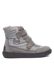 Primigi Śniegowce GORE-TEX 8935511 D Szary. Szare kozaki dziewczęce Primigi, bez wzorów, z gore-texu, bez obcasa, bez zapięcia. Za 489.99 zł.