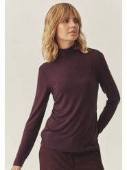 TATUUM Koszulka "Greenwich" w kolorze bordowym rozmiar: M. Czerwone bluzki damskie TATUUM, m, bez wzorów, z kaszmiru, bez kołnierzyka, bez ramiączek. Za 106.95 zł.