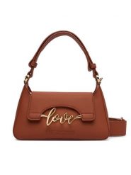 LOVE MOSCHINO Torebka JC4268PP0PKR0208 Brązowy. Brązowe torebki klasyczne damskie Love Moschino, ze skóry, bez dodatków. Za 919.99 zł.