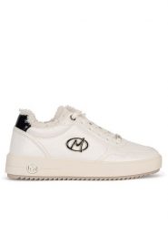 MEXX Sneakersy MI001010143W Biały. Białe obuwie sportowe damskie Mexx, ze skóry, bez zapięcia. Za 299.99 zł.