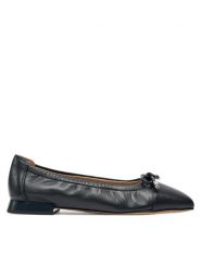 Caprice Baleriny 9-22104-42 Granatowy. Niebieskie balerinki damskie Caprice, bez wzorów, ze skóry. Za 191.99 zł.