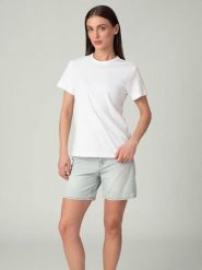 Muchachomalo Koszulka w kolorze białym rozmiar: S. Białe bluzki damskie Muchachomalo, s, bez wzorów, z bawełny, bez kołnierzyka, bez ramiączek. Za 52.99 zł.