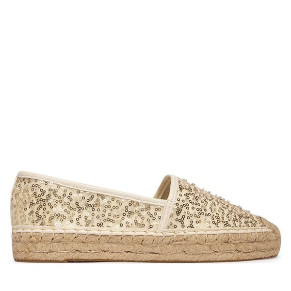 Espadryle Guess. Białe espadryle damskie Guess, z aplikacjami, bez obcasa. Za 459.99 zł.
