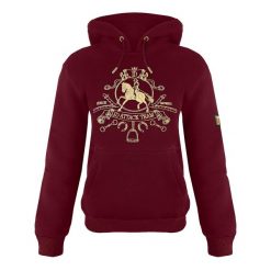 Bluza jeździecka JD ATTACK Royal. Brązowe bluzy damskie JD ATTACK, l, bez wzorów, z bawełny, bez kaptura. Za 229.00 zł.