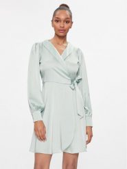 Vila Sukienka koktajlowa Ravenna 14084510 Zielony Regular Fit. Zielone sukienki damskie Vila, bez wzorów, z syntetyku, wizytowe, bez ramiączek. Za 149.99 zł.