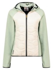 Canadian Peak Kurtka hybrydowa "Tenessieak" w kolorze czarno-zielonym rozmiar: S. Brązowe kurtki sportowe damskie Canadian Peak, s, bez wzorów, bez kaptura. Za 239.95 zł.