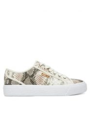 Guess Sneakersy FLTJLV ELE12 Szary. Szare obuwie sportowe damskie Guess, ze skóry, bez zapięcia. Za 309.99 zł.