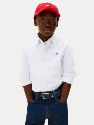 Tommy Hilfiger Koszula Ithaca KB0KB09605 Błękitny Regular Fit. Niebieskie koszule chłopięce Tommy Hilfiger, bez wzorów, z bawełny, bez kołnierzyka, bez ramiączek. Za 289.99 zł.