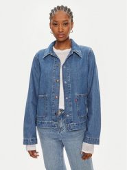 Levi's® Kurtka jeansowa A7440-0004 Niebieski Regular Fit. Niebieskie kurtki damskie s, bez wzorów, z bawełny, bez kaptura. Za 379.99 zł.