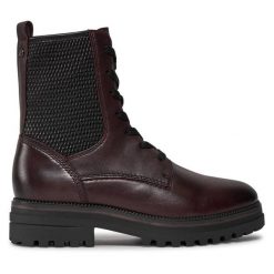 Trapery Tamaris. Czerwone trapery damskie Tamaris, bez zapięcia. Za 499.99 zł.