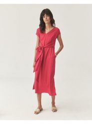 TATUUM Sukienka w kolorze różowym rozmiar: 40. Różowe sukienki damskie TATUUM, bez wzorów, bez ramiączek. Za 215.95 zł.