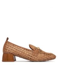 Hispanitas Mokasyny RHV264828 C002 Beżowy. Brązowe mokasyny damskie Hispanitas, ze skóry, bez obcasa. Za 609.99 zł.