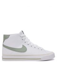 Nike Sneakersy W Court Legacy Mid Nn Biały. Białe obuwie sportowe damskie Nike, ze skóry, bez zapięcia. Za 289.99 zł.