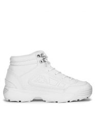 Kappa Sneakersy SS24-3CK06M Biały. Białe obuwie sportowe damskie Kappa, ze skóry, bez zapięcia. Za 229.99 zł.