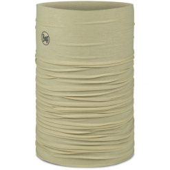 Komin na szyję - bandana BUFF COOLNET UV® INSECT z ochroną UV. Zielone kominy damskie Buff, bez wzorów. Za 119.90 zł.