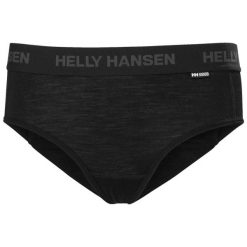 Figi damskie Helly Hansen Dura. Czarne figi Helly Hansen, bez wzorów, z materiału. Za 262.00 zł.