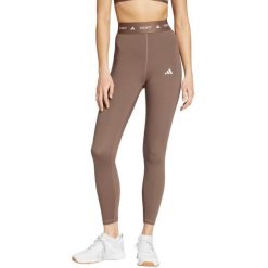 Legginsy damskie adidas Techfit 7/8. Brązowe legginsy damskie Adidas, m, bez wzorów, z elastanu. Za 165.99 zł.