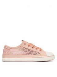 Mayoral Trampki 45725.12 Różowy. Czerwone trampki dziewczęce Mayoral, bez wzorów, z materiału, bez zapięcia. Za 219.99 zł.