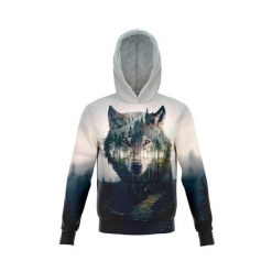 Bluza kangurka sportowa z kapturem unisex wygodna ART LOBO. Szare bluzy damskie JUST HERO, bez wzorów, z kapturem. Za 179.00 zł.