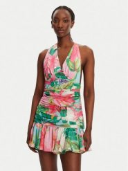 BARDOT Sukienka koktajlowa Mave 59705DB1 Kolorowy Regular Fit. Sukienki damskie Bardot, bez wzorów, z syntetyku, wizytowe, bez ramiączek. Za 459.99 zł.