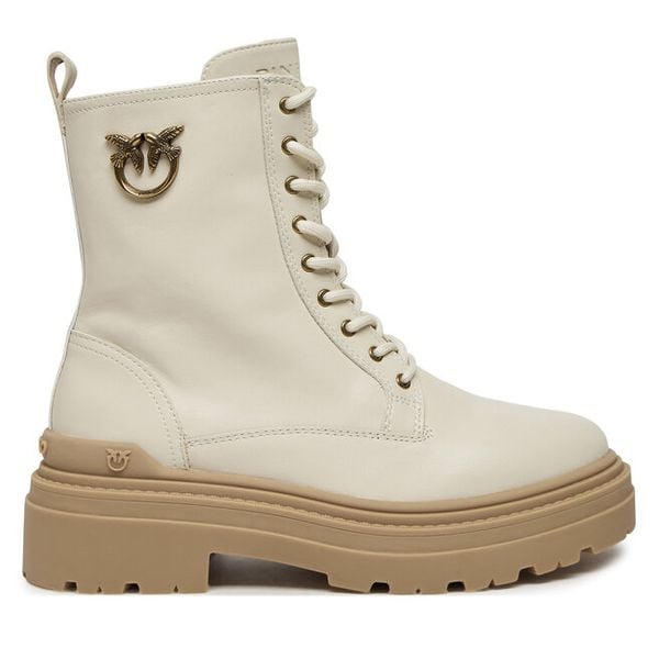 Trapery PINKO. Białe trapery damskie Pinko, bez zapięcia. Za 1,449.00 zł.