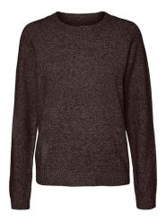 Vero Moda Sweter w kolorze brązowym rozmiar: S. Brązowe swetry klasyczne damskie Vero Moda, s, bez kołnierzyka. Za 79.03 zł.